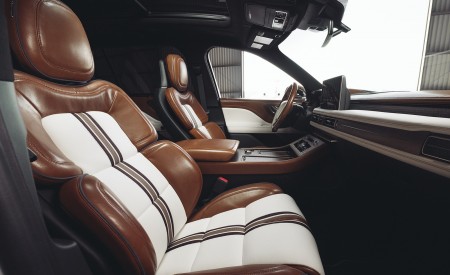 2021 Lincoln Aviator Shinola Concept Interior Front Seats Wallpapers 450x275 (18)