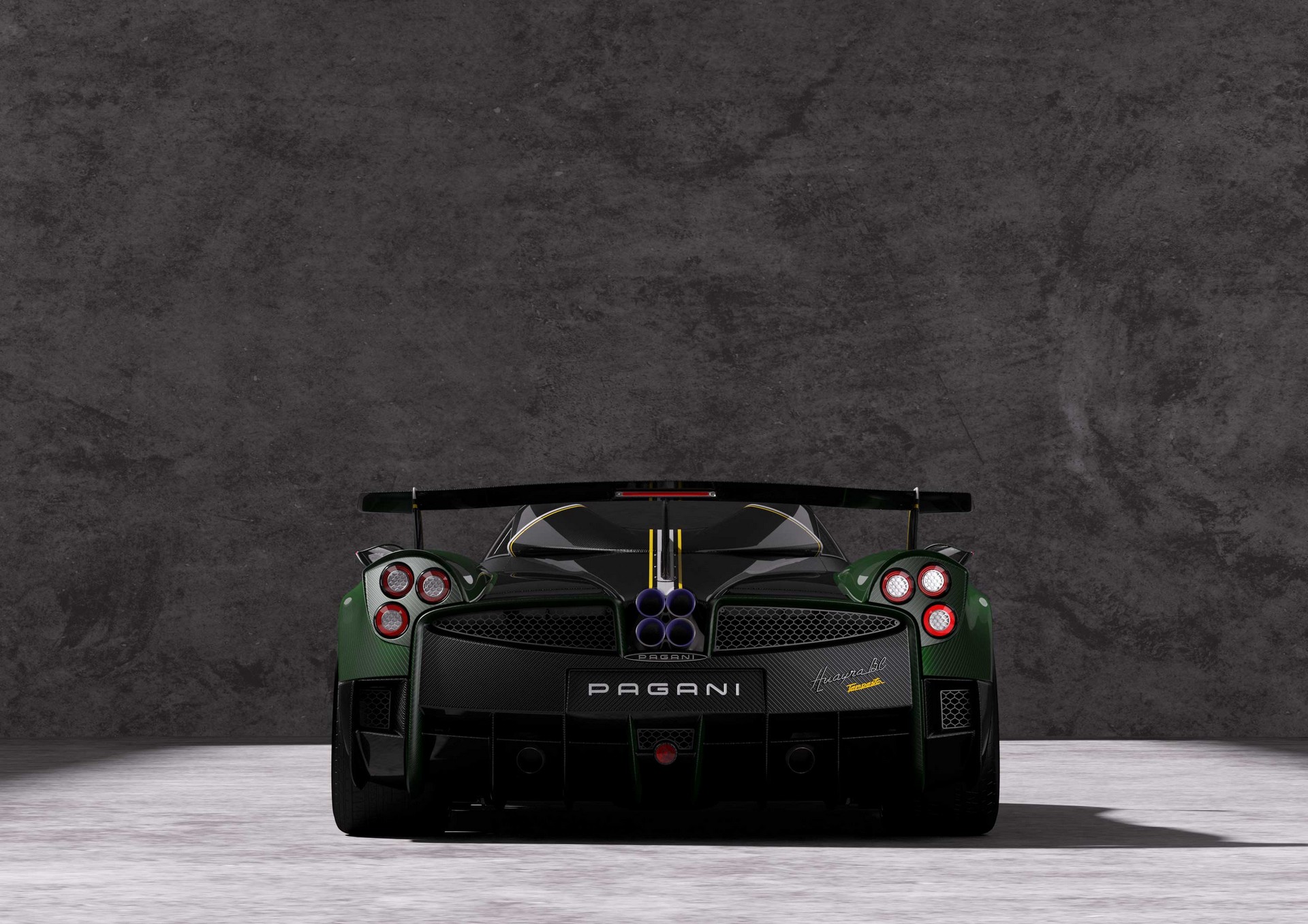 2021 Pagani Huayra BC Pacchetto Tempesta Rear Wallpapers #3 of 10