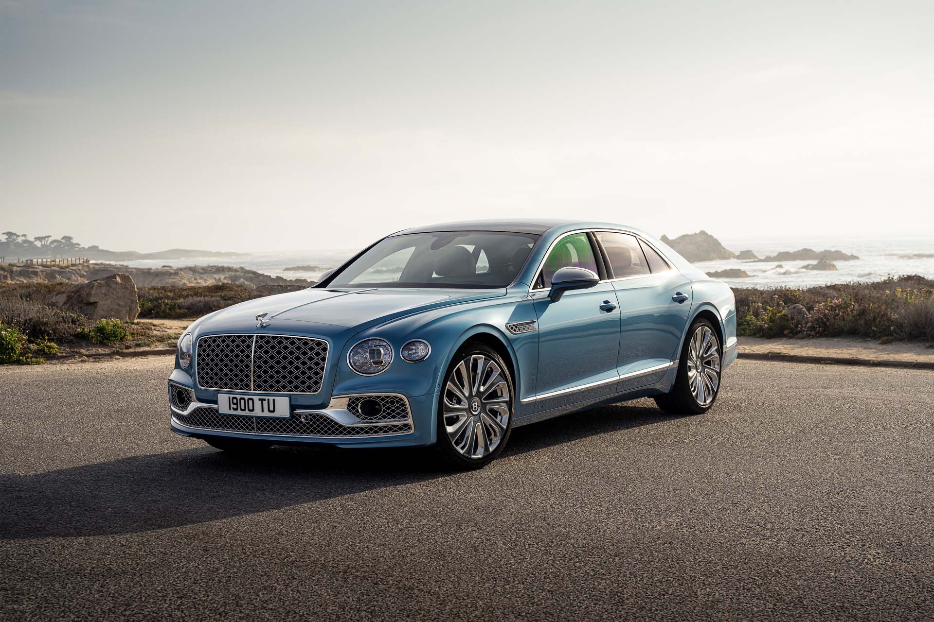 2022 Bentley Flying Spur Mulliner Front Three-Quarter Wallpapers #1 of 17