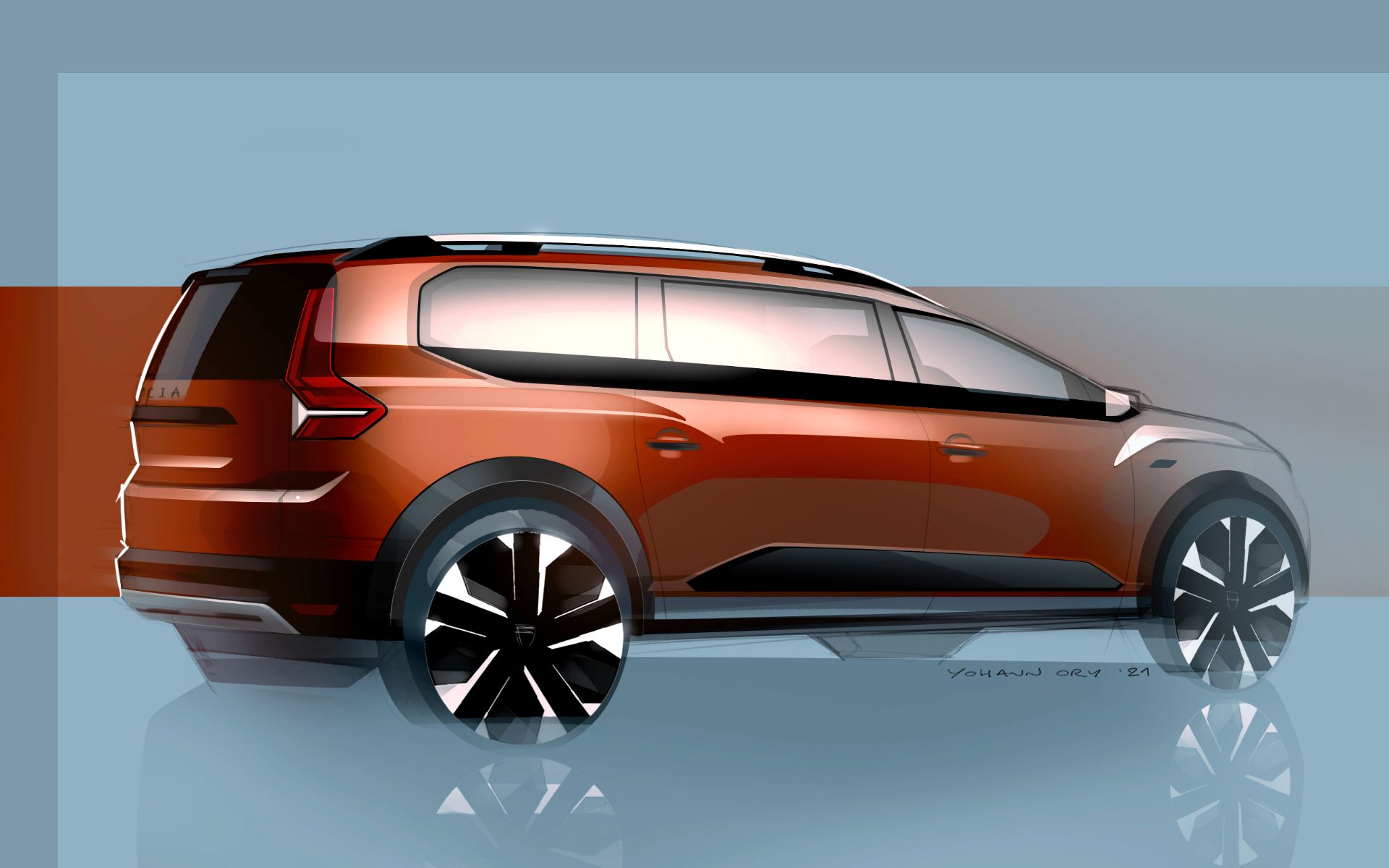 2022 Dacia Jogger Extreme Design Sketch Wallpapers #41 of 44