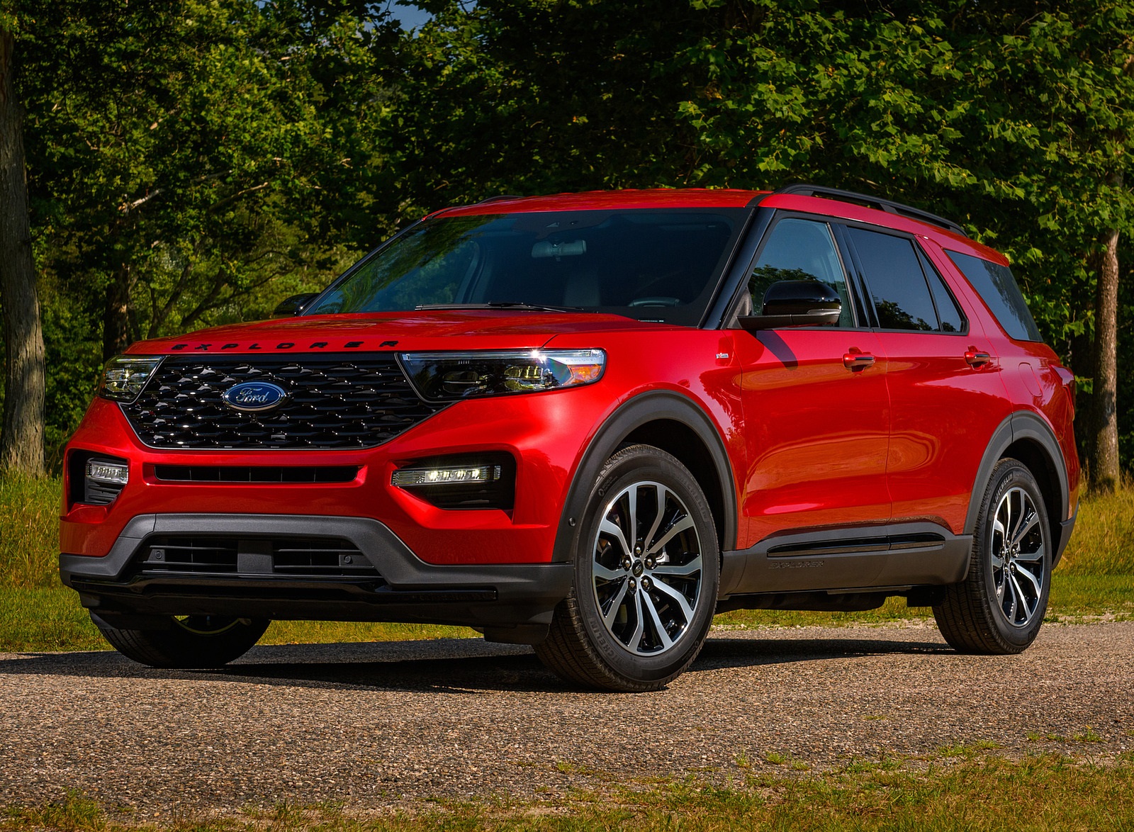 2022 Ford Explorer ST-Line Front Three-Quarter Wallpapers (9)
