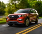 2022 Ford Explorer ST-Line Front Three-Quarter Wallpapers 150x120 (1)
