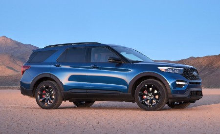 2022 Ford Explorer ST-Line Front Three-Quarter Wallpapers 450x275 (27)