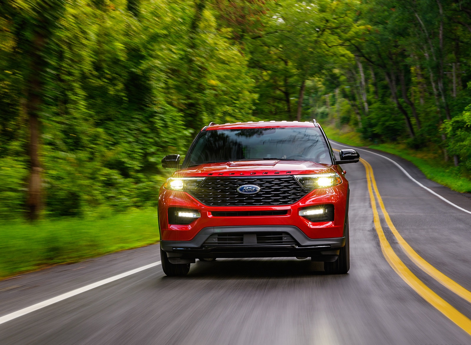 2022 Ford Explorer ST-Line Front Wallpapers #6 of 30