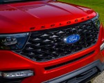 2022 Ford Explorer ST-Line Grille Wallpapers 150x120