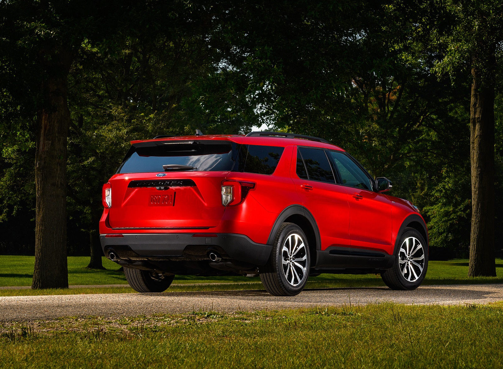 2022 Ford Explorer ST-Line Rear Three-Quarter Wallpapers #12 of 30