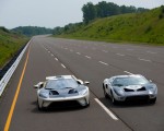 2022 Ford GT 64 Heritage Edition and 1964 Ford GT Prototype Front Wallpapers 150x120