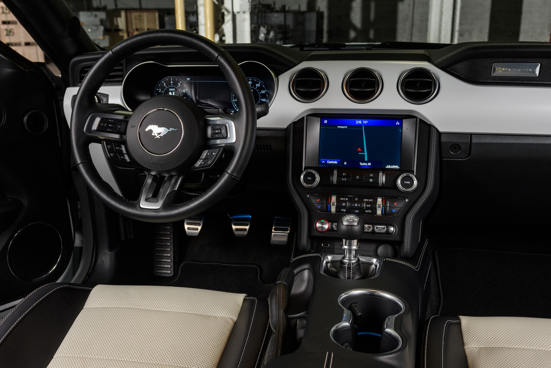 2022 Ford Mustang Ice White Appearance Package Interior Cockpit Wallpapers #16 of 24