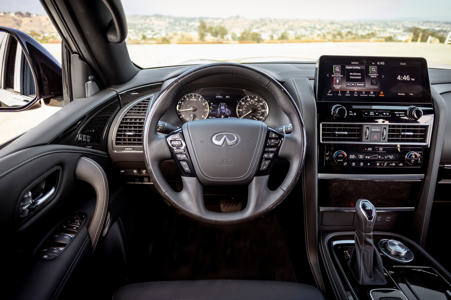 2022 Infiniti QX80 Interior Steering Wheel Wallpapers #18 of 40