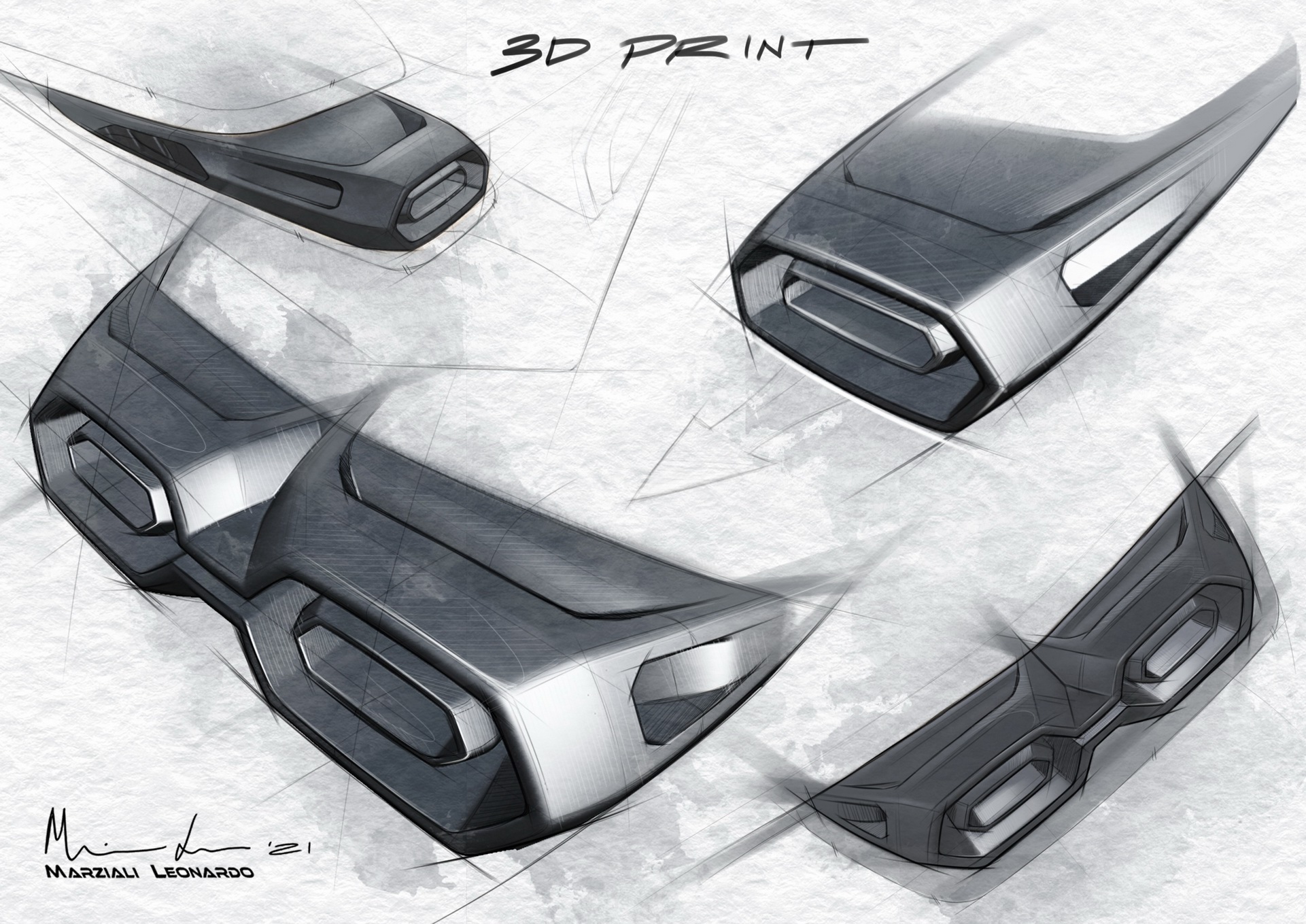 2022 Lamborghini Countach LPI 800-4 Design Sketch Wallpapers #136 of 142