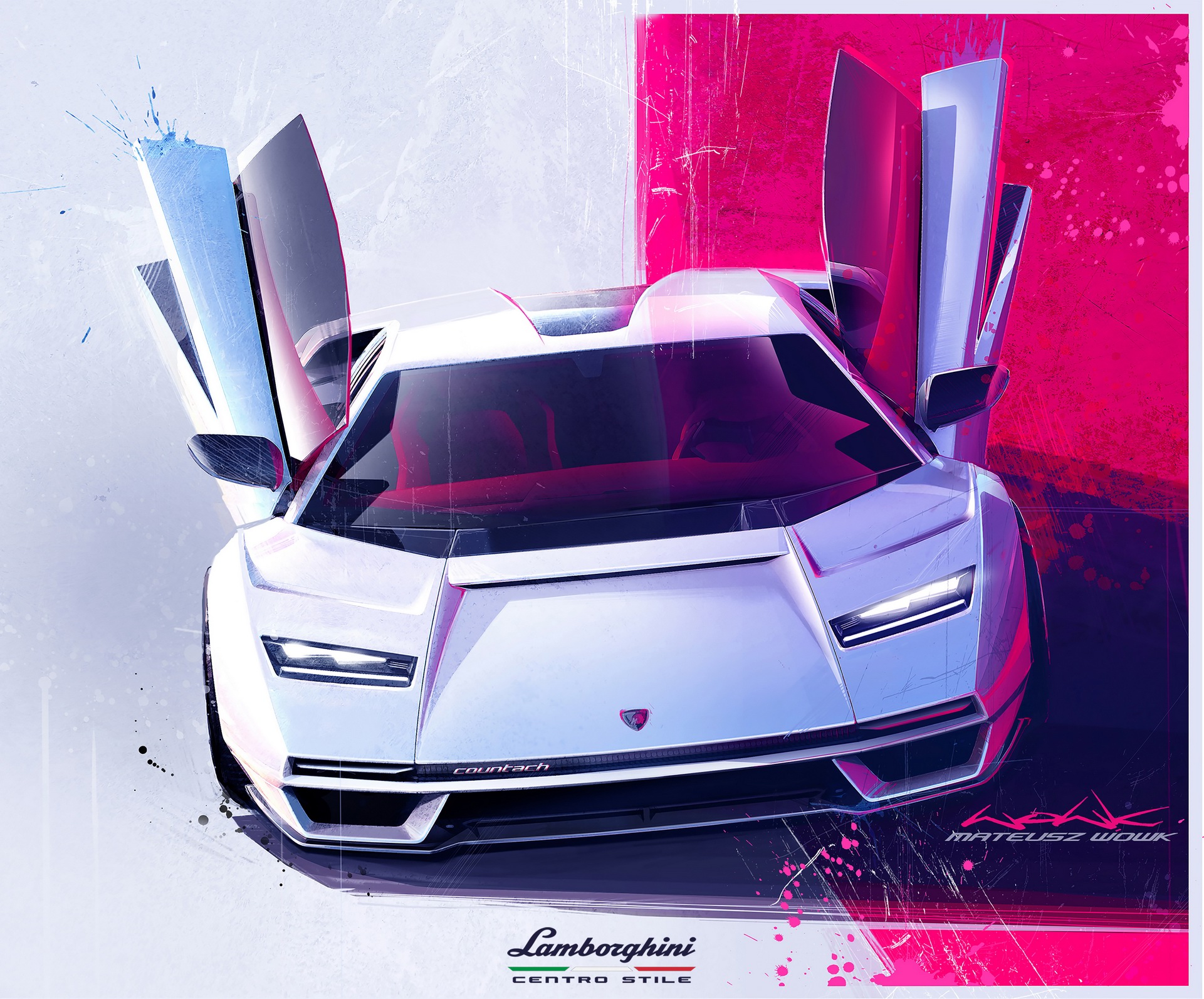 2022 Lamborghini Countach LPI 800-4 Design Sketch Wallpapers #126 of 142
