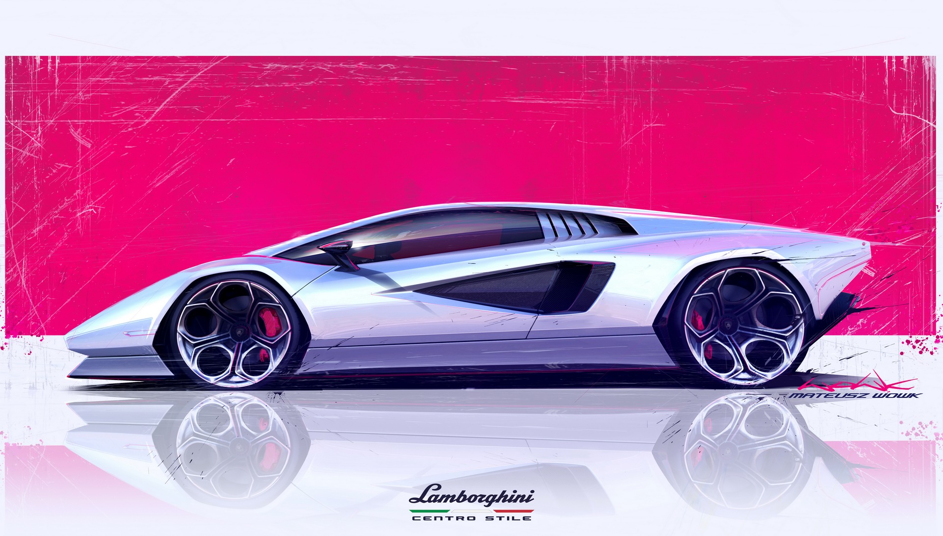 2022 Lamborghini Countach LPI 800-4 Design Sketch Wallpapers #128 of 142
