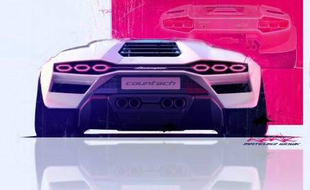 2022 Lamborghini Countach LPI 800-4 Design Sketch Wallpapers 450x275 (129)