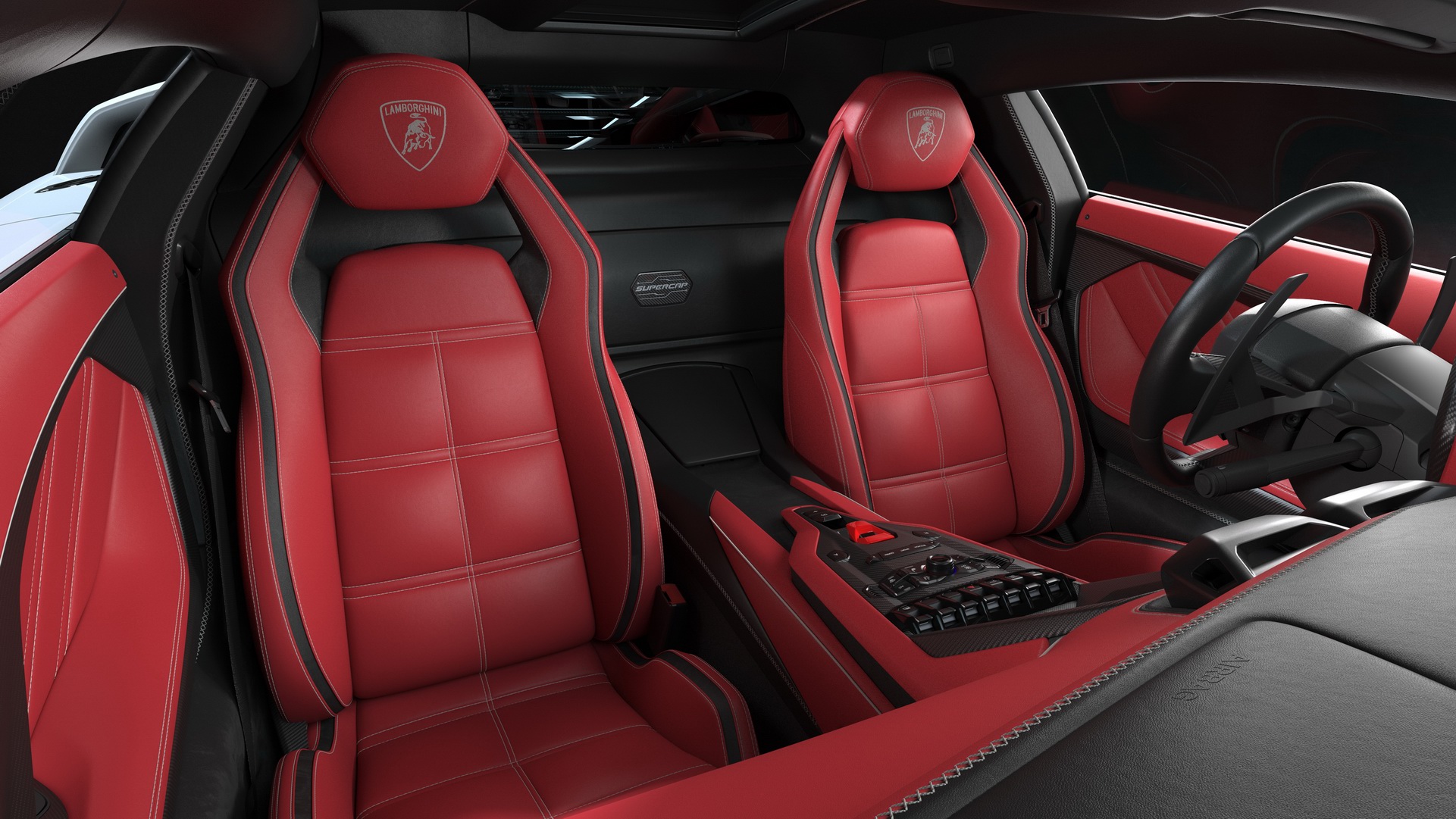 2022 Lamborghini Countach LPI 800-4 Interior Seats Wallpapers #107 of 142