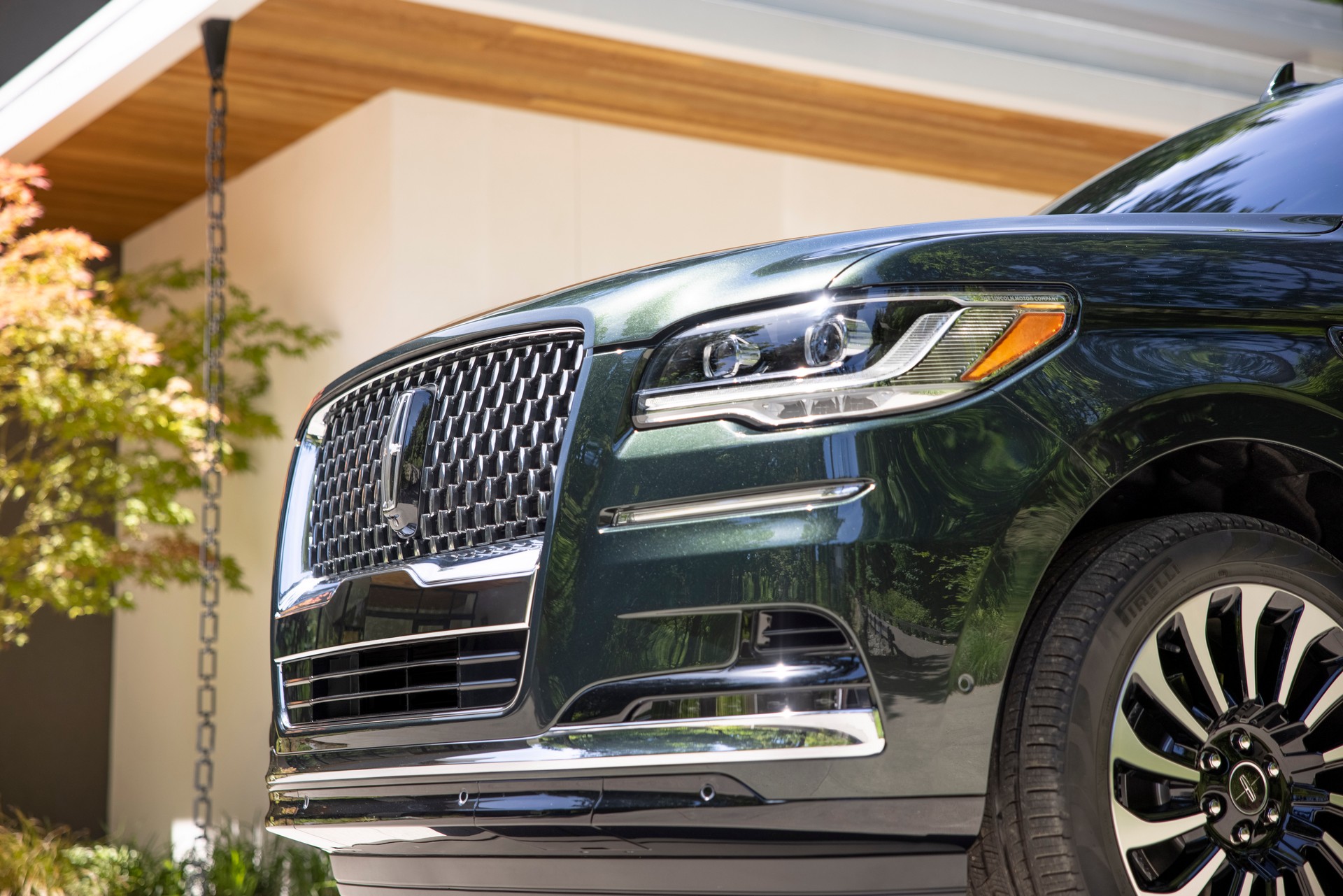 2022 Lincoln Navigator Black Label Central Park (Color: Manhattan Green) Front Wallpapers #36 of 77