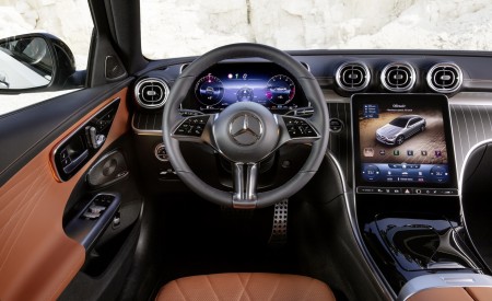2022 Mercedes-Benz C-Class All-Terrain (Color: Opalite White Bright) Interior Cockpit Wallpapers 450x275 (33)