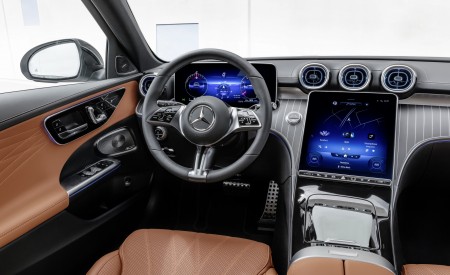 2022 Mercedes-Benz C-Class All-Terrain (Color: Opalite White Bright) Interior Cockpit Wallpapers 450x275 (32)