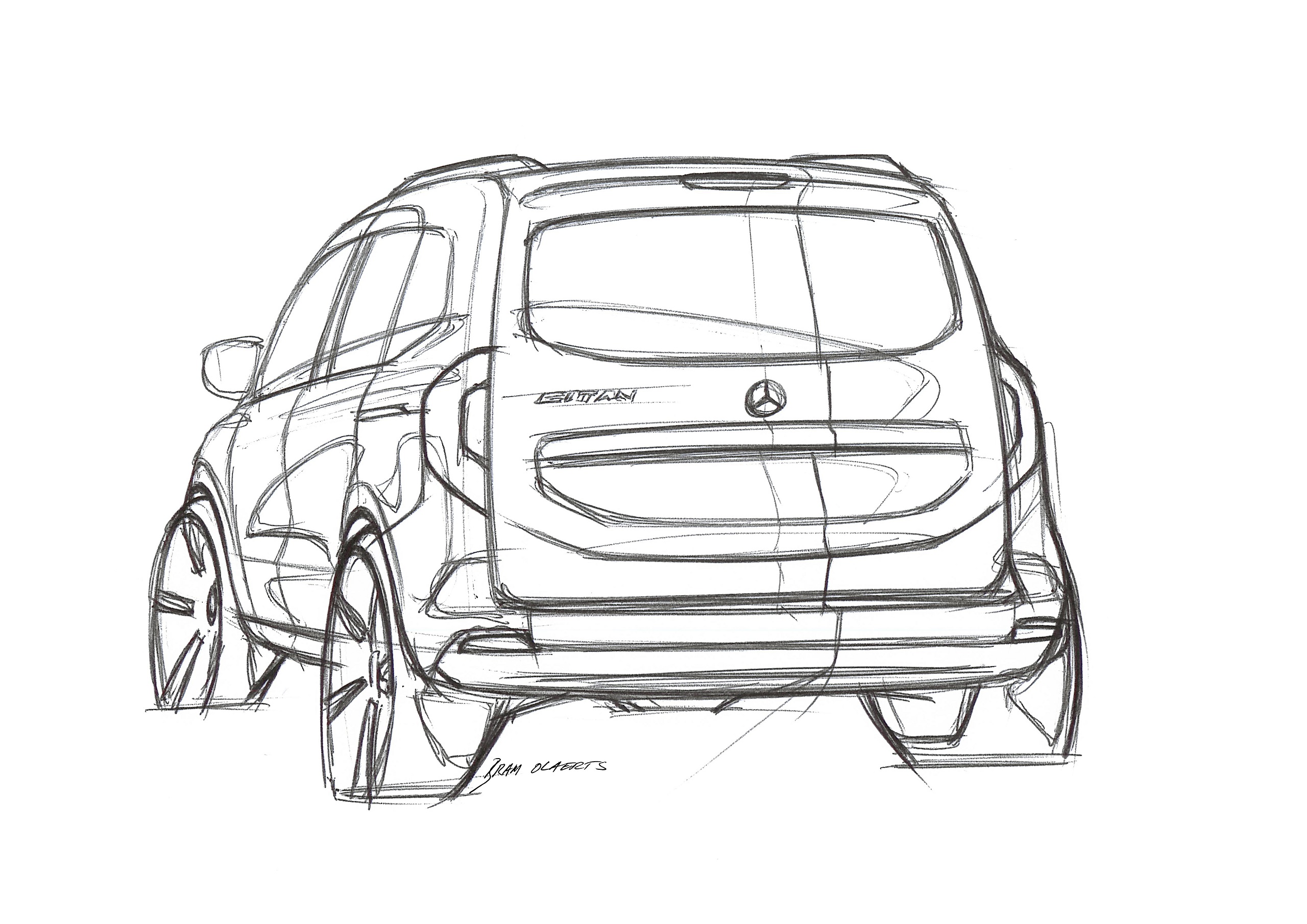 2022 Mercedes-Benz Citan Design Sketch Wallpapers #114 of 115