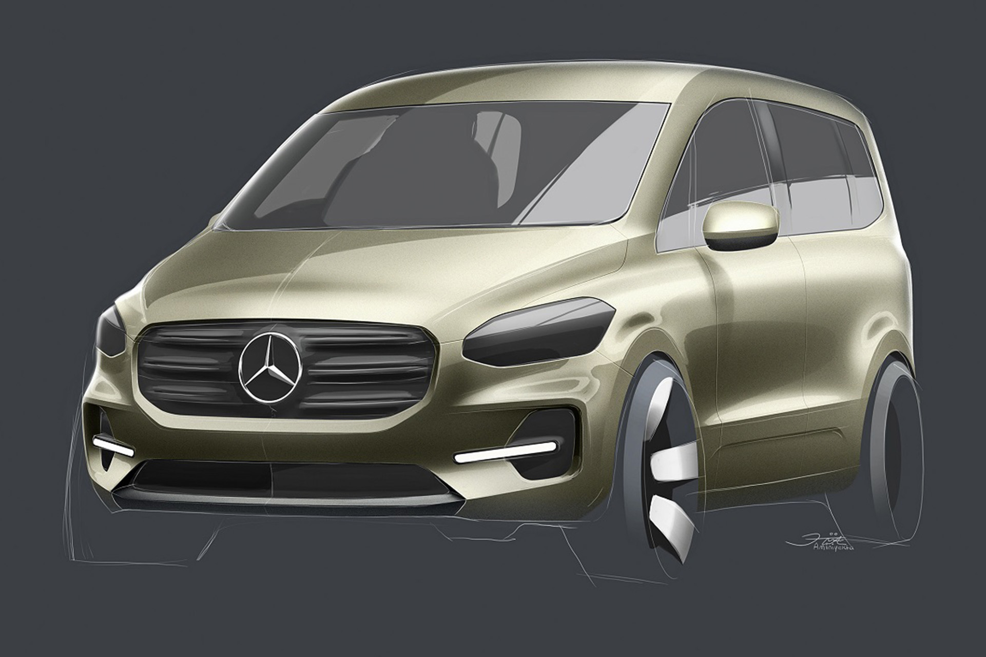 2022 Mercedes-Benz Citan Design Sketch Wallpapers #100 of 115