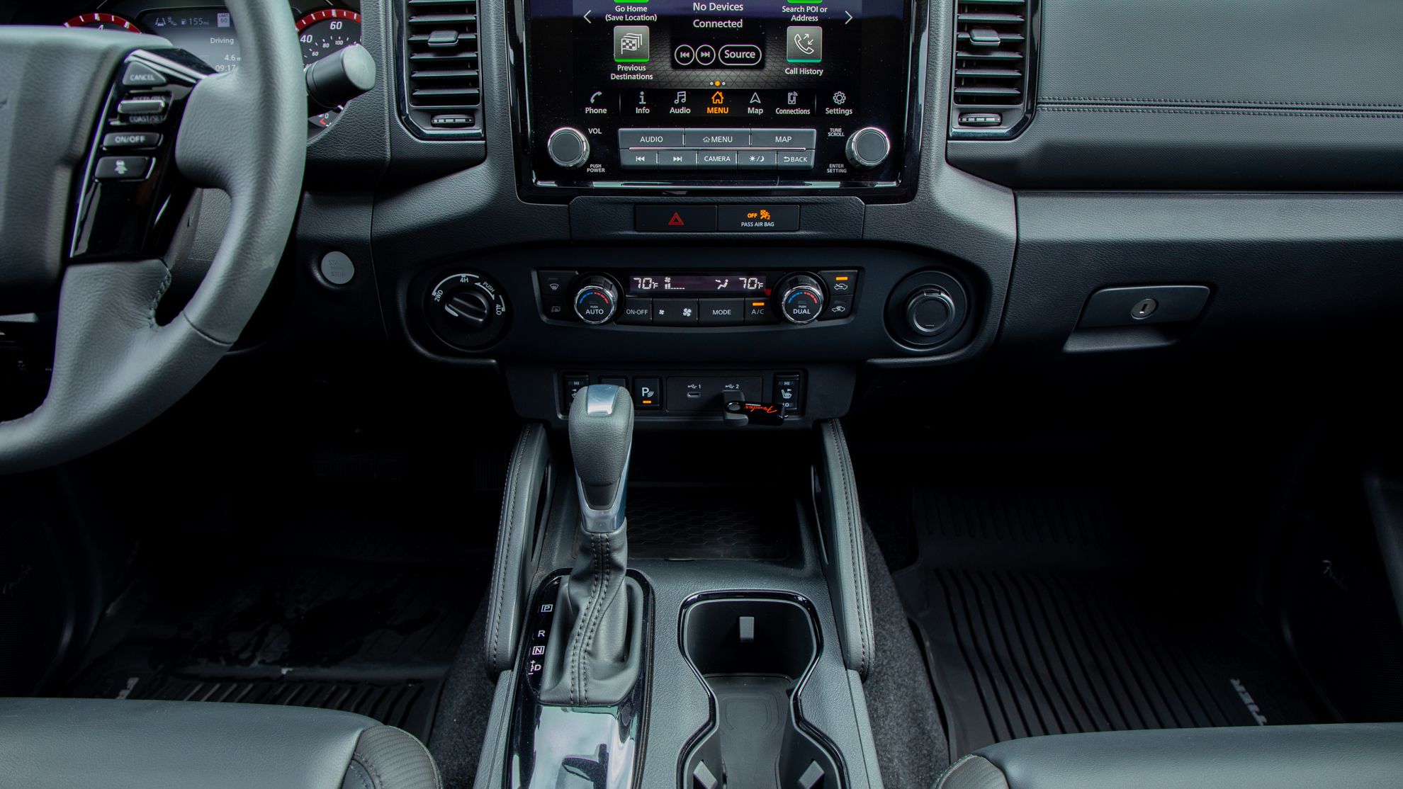 2022 Nissan Frontier Pro-4X Central Console Wallpapers #66 of 70
