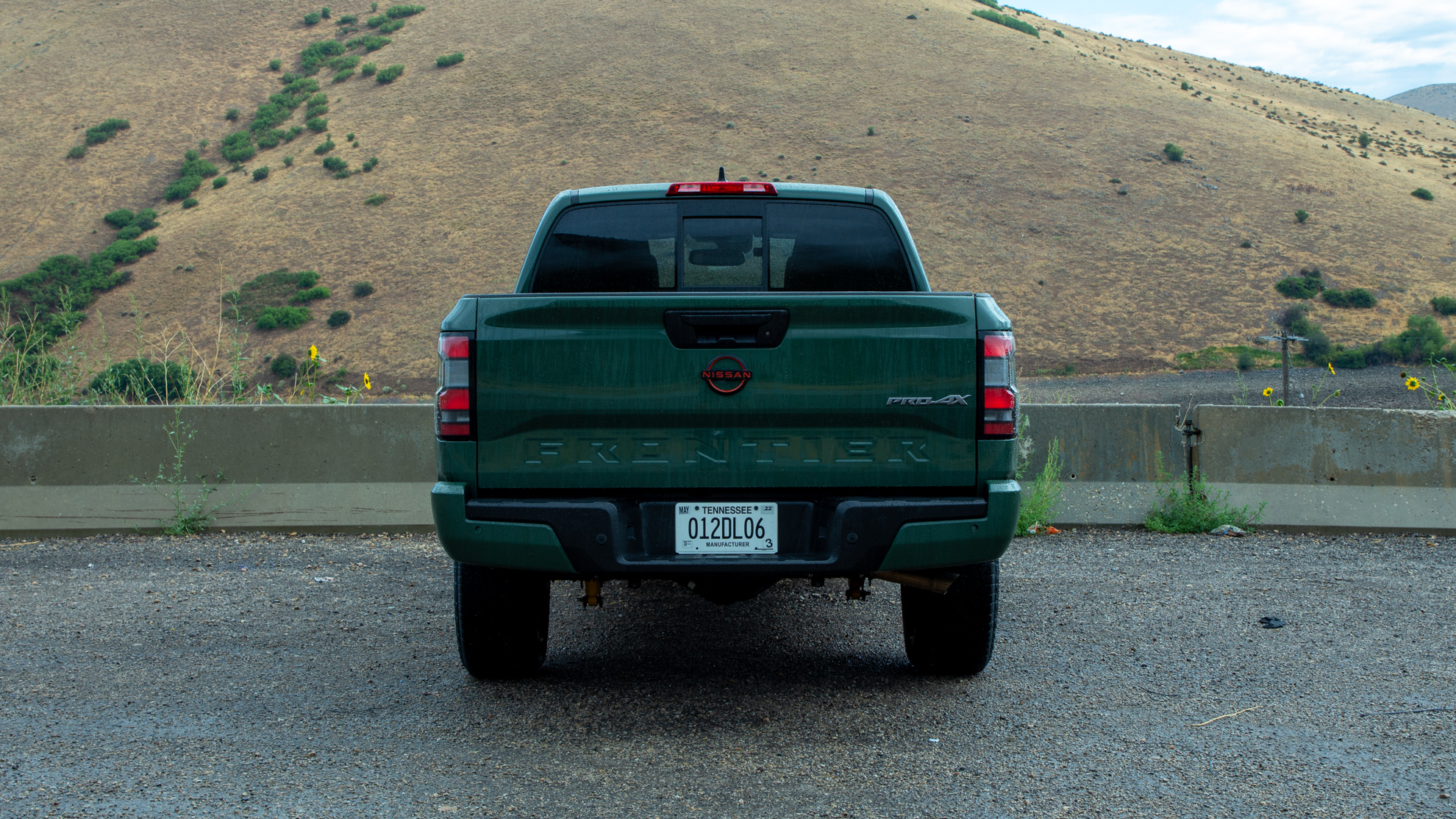 2022 Nissan Frontier Pro-4X Rear Wallpapers #19 of 70