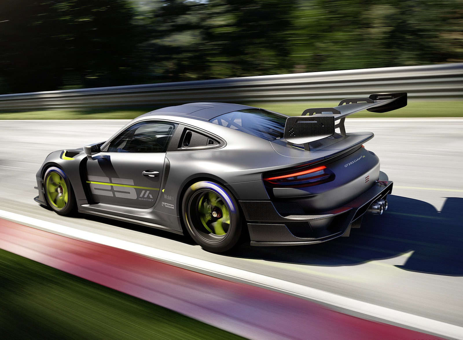 2022 Porsche 911 GT2 RS Clubsport 25 Rear Three-Quarter Wallpapers (2)