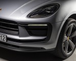 2022 Porsche Macan (Color: Dolomite Silver Metallic) Headlight Wallpapers 150x120