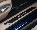 2022 Porsche Macan (Color: Gentian Blue Metallic) Door Sill Wallpapers 150x120