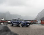 2022 Porsche Macan (Color: Gentian Blue Metallic) Front Three-Quarter Wallpapers 150x120