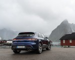 2022 Porsche Macan (Color: Gentian Blue Metallic) Rear Three-Quarter Wallpapers 150x120