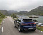 2022 Porsche Macan (Color: Gentian Blue Metallic) Rear Wallpapers 150x120