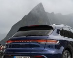 2022 Porsche Macan (Color: Gentian Blue Metallic) Rear Wallpapers 150x120