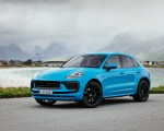 2022 Porsche Macan (Color: Miami Blue) Front Three-Quarter Wallpapers 150x120 (13)