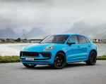 2022 Porsche Macan (Color: Miami Blue) Front Three-Quarter Wallpapers 150x120