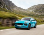 2022 Porsche Macan (Color: Miami Blue) Front Three-Quarter Wallpapers 150x120 (11)