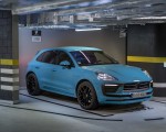 2022 Porsche Macan (Color: Miami Blue) Front Three-Quarter Wallpapers 150x120