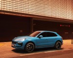 2022 Porsche Macan (Color: Miami Blue) Front Three-Quarter Wallpapers 150x120