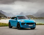 2022 Porsche Macan (Color: Miami Blue) Front Wallpapers 150x120