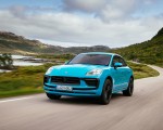 2022 Porsche Macan (Color: Miami Blue) Front Wallpapers 150x120 (3)