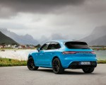 2022 Porsche Macan (Color: Miami Blue) Rear Three-Quarter Wallpapers 150x120