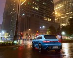 2022 Porsche Macan (Color: Miami Blue) Rear Three-Quarter Wallpapers 150x120