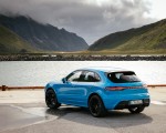 2022 Porsche Macan (Color: Miami Blue) Rear Three-Quarter Wallpapers 150x120