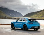 2022 Porsche Macan (Color: Miami Blue) Rear Three-Quarter Wallpapers 150x120