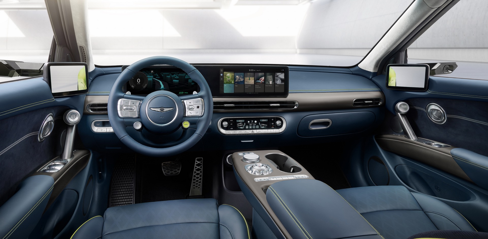 2023 Genesis GV60 Interior Cockpit Wallpapers (8)