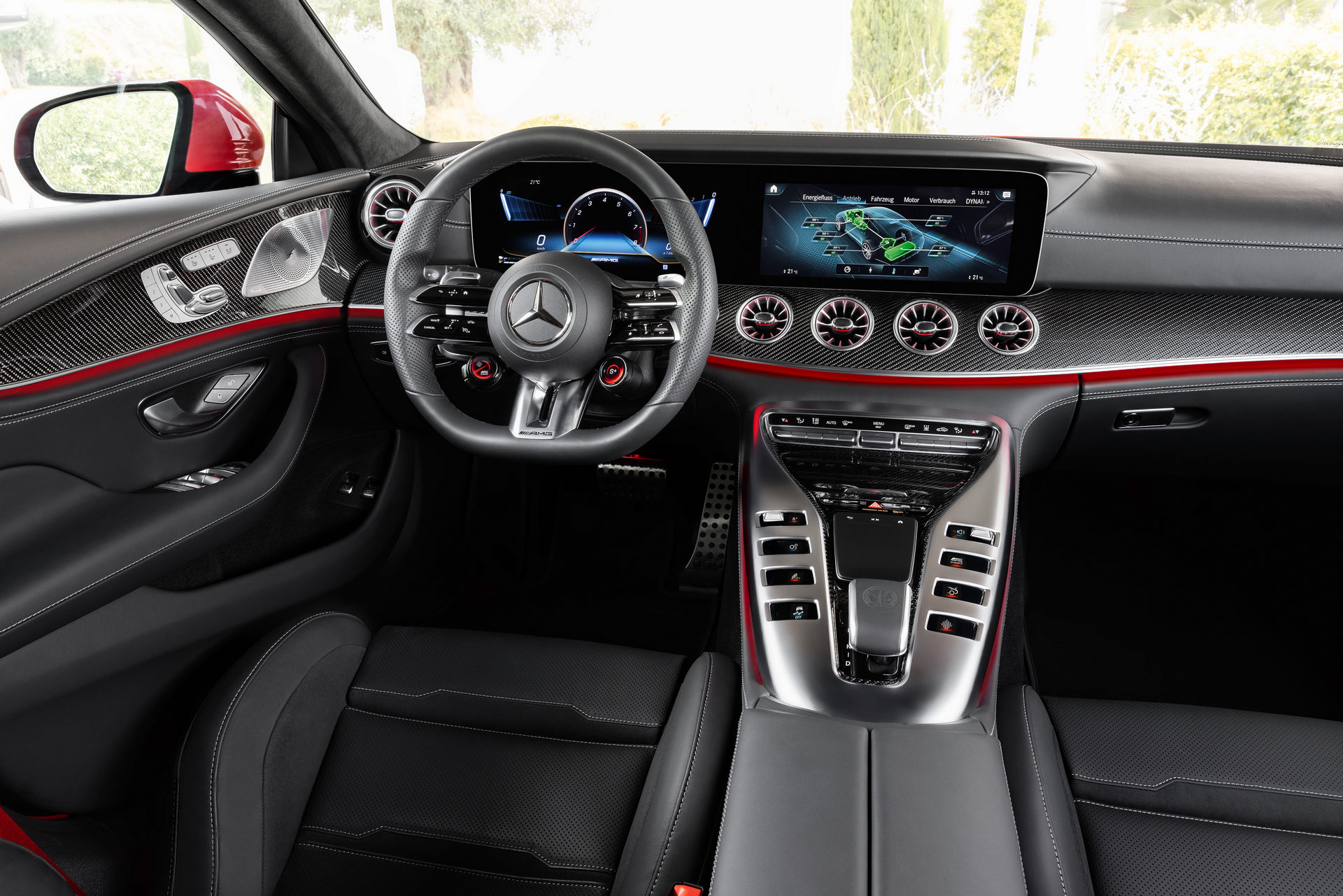 2023 Mercedes-AMG GT 63 S E Performance 4-door Interior Cockpit Wallpapers #39 of 61