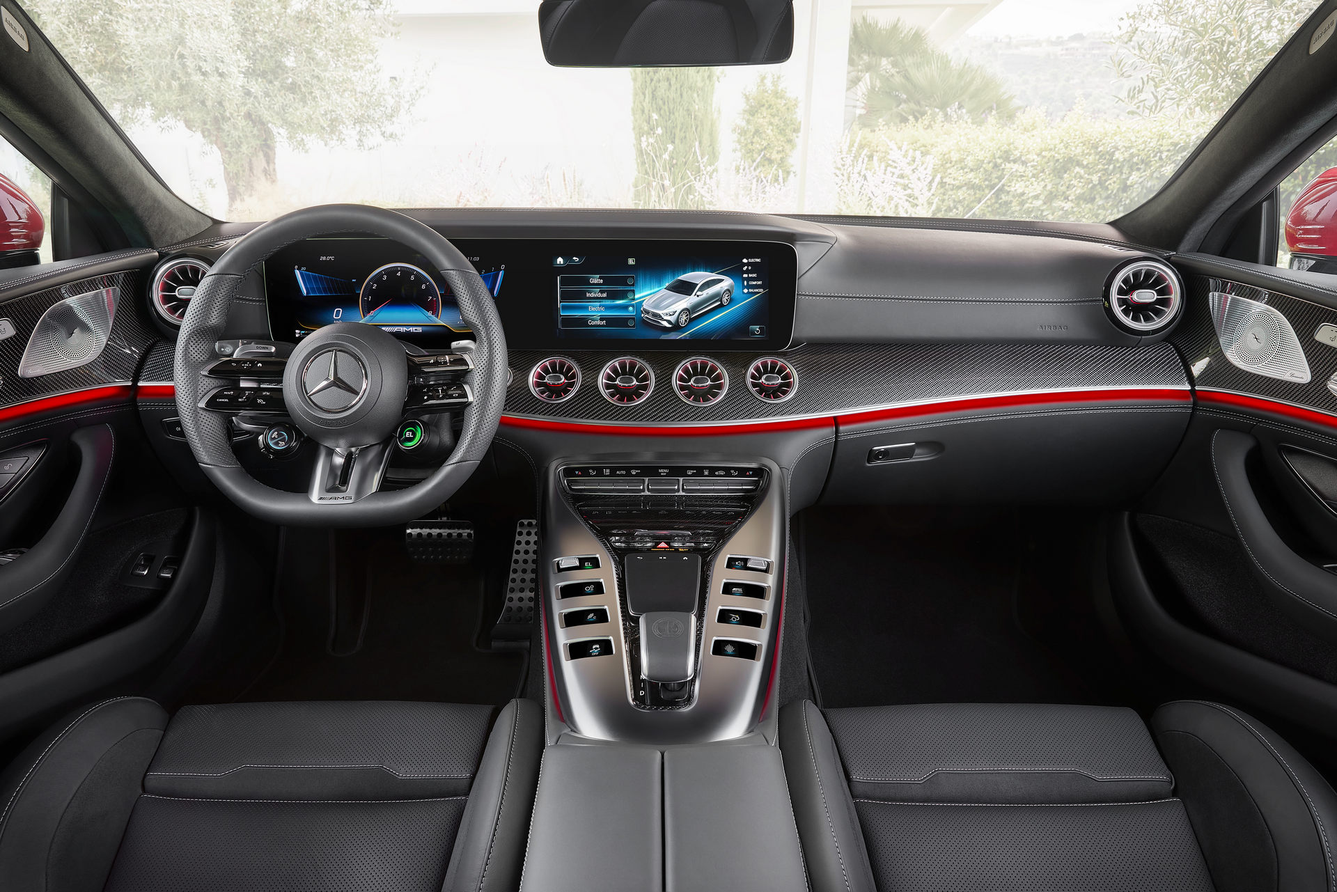 2023 Mercedes-AMG GT 63 S E Performance 4-door Interior Cockpit Wallpapers #41 of 61