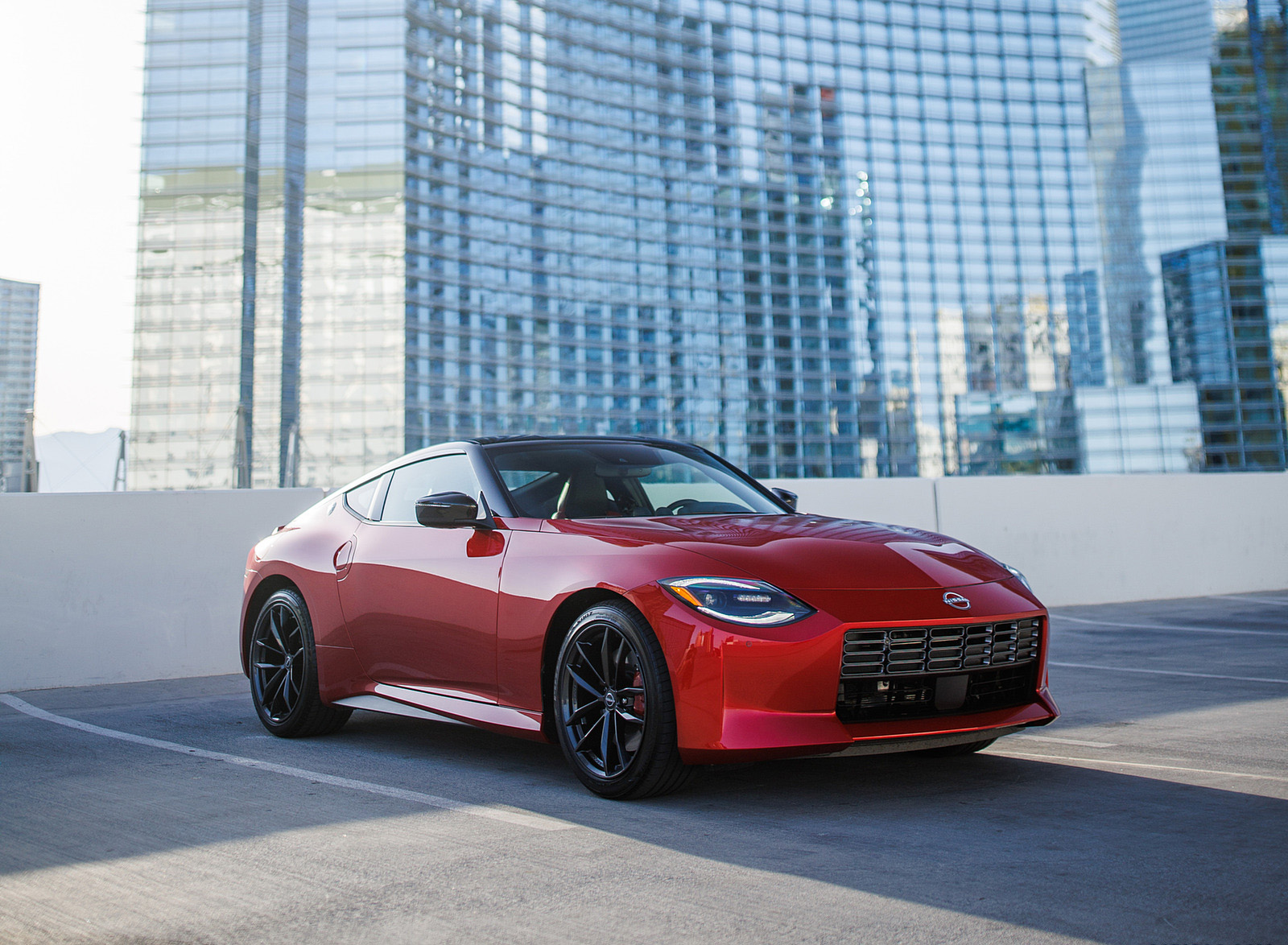 2023 Nissan Z (Color: Passion Red) Front Three-Quarter Wallpapers #21 of 108