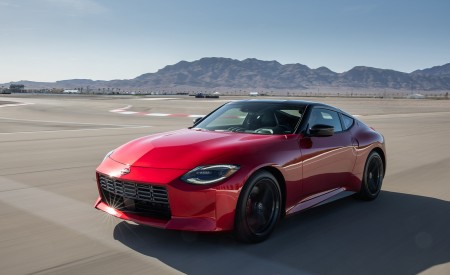 2023 Nissan Z (Color: Passion Red) Front Three-Quarter Wallpapers 450x275 (1)