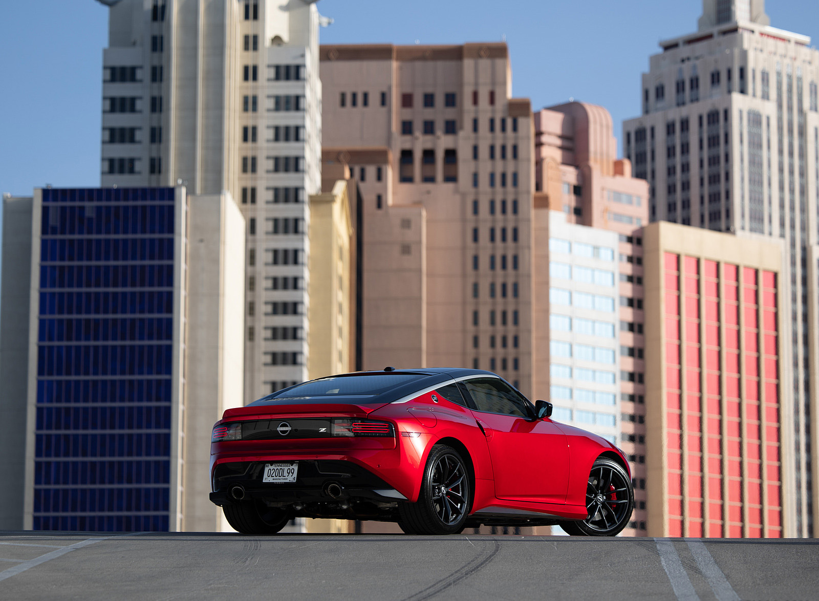 2023 Nissan Z (Color: Passion Red) Rear Three-Quarter Wallpapers #25 of 108