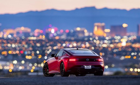 2023 Nissan Z (Color: Passion Red) Rear Three-Quarter Wallpapers 450x275 (19)